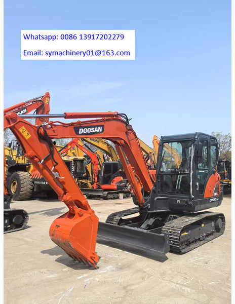 Doosan DX60 - حفارة مُصَّغرة: صورة 3 Doosan DX60 - حفارة مُصَّغرة: صورة 3