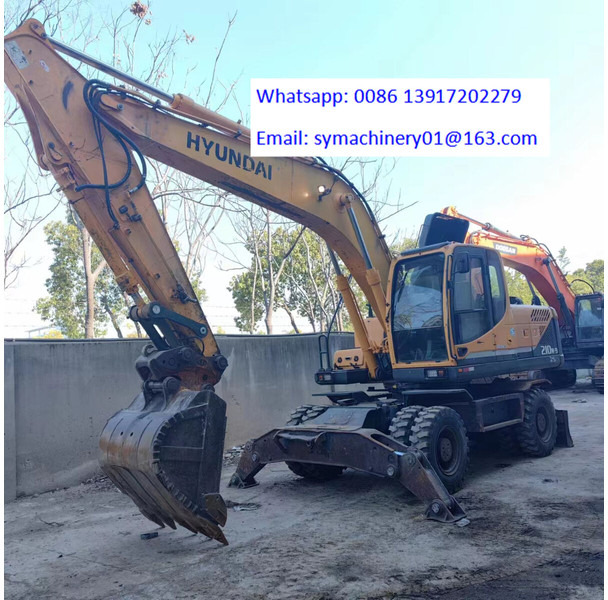 Hyundai R210W - حفارة دولاب: صورة 2 Hyundai R210W - حفارة دولاب: صورة 2
