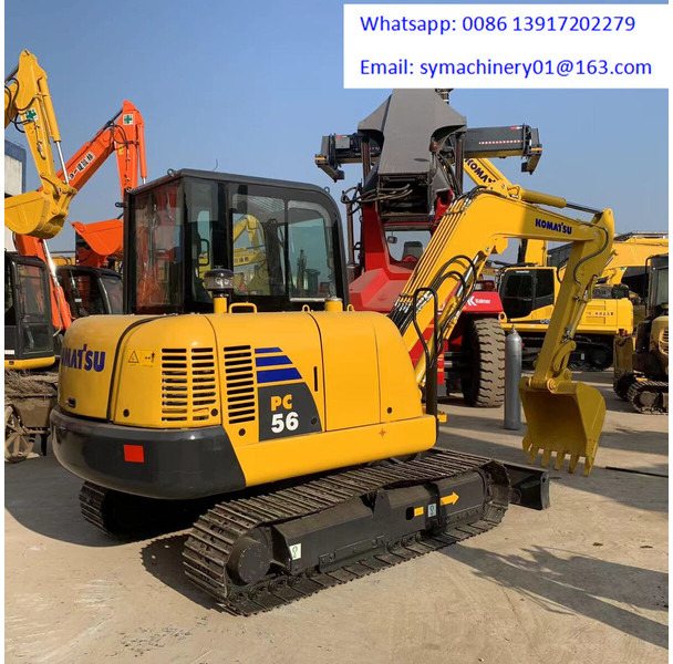 Komatsu PC56-7 - حفارة مُصَّغرة: صورة 2 Komatsu PC56-7 - حفارة مُصَّغرة: صورة 2