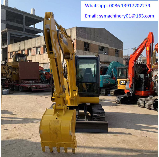 Komatsu PC56-7 - حفارة مُصَّغرة: صورة 5 Komatsu PC56-7 - حفارة مُصَّغرة: صورة 5