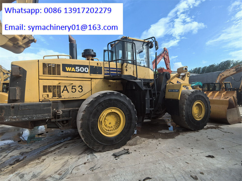 Komatsu WA500-6 WA500 WA600 WA470 - اللودر بعجل: صورة 1 Komatsu WA500-6 WA500 WA600 WA470 - اللودر بعجل: صورة 1