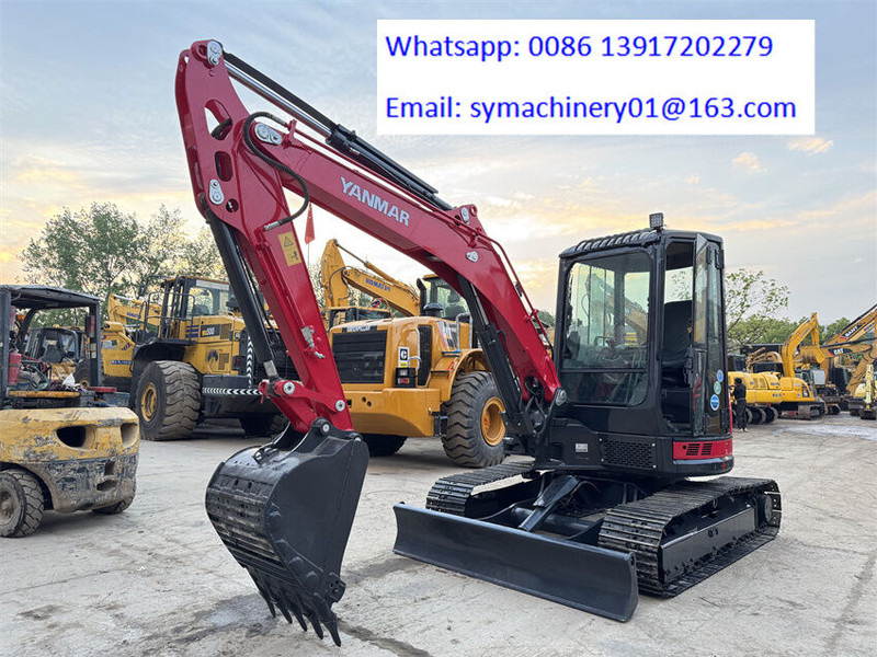 Yanmar Vio 55 - حفارة مُصَّغرة: صورة 5 Yanmar Vio 55 - حفارة مُصَّغرة: صورة 5