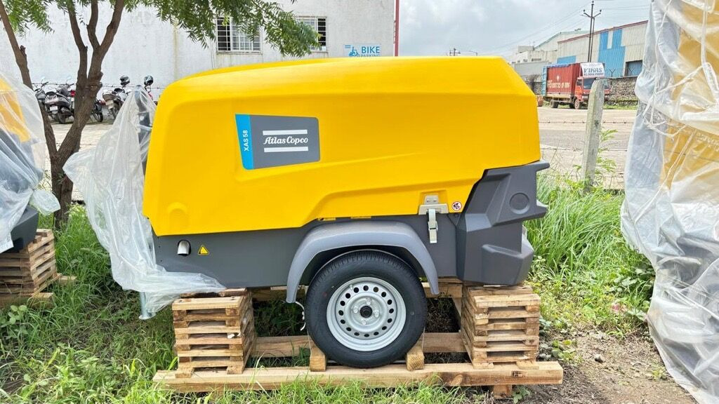 New Atlas Copco XAS 58 mobile compressor - الضاغط: صورة 1 New Atlas Copco XAS 58 mobile compressor - الضاغط: صورة 1
