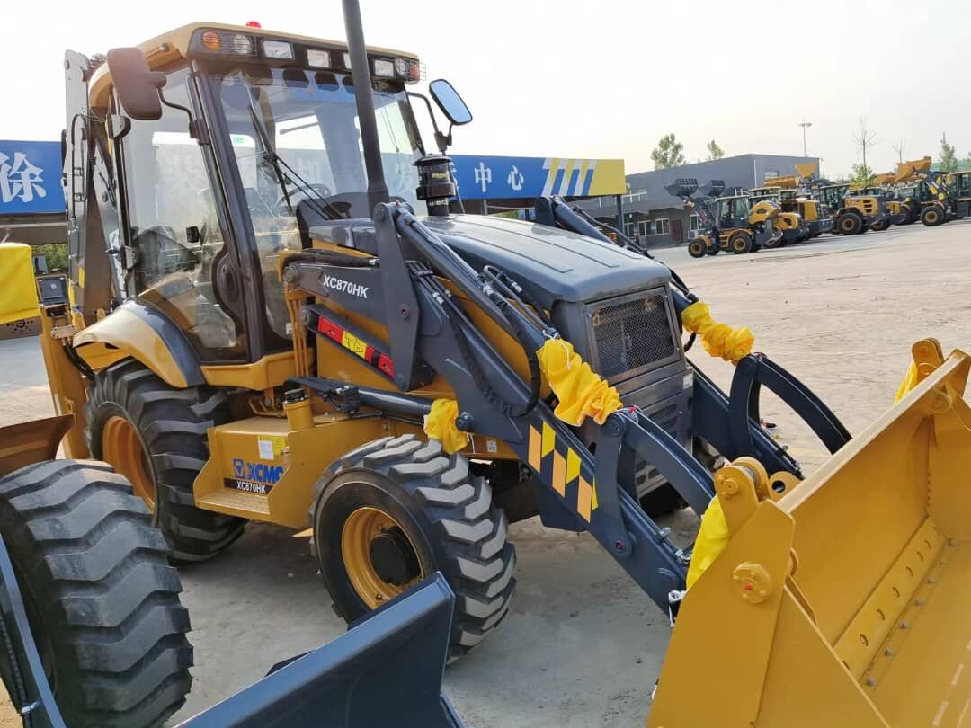 New XCMG XC870HK backhoe loader - جرافة حفار: صورة 4 New XCMG XC870HK backhoe loader - جرافة حفار: صورة 4
