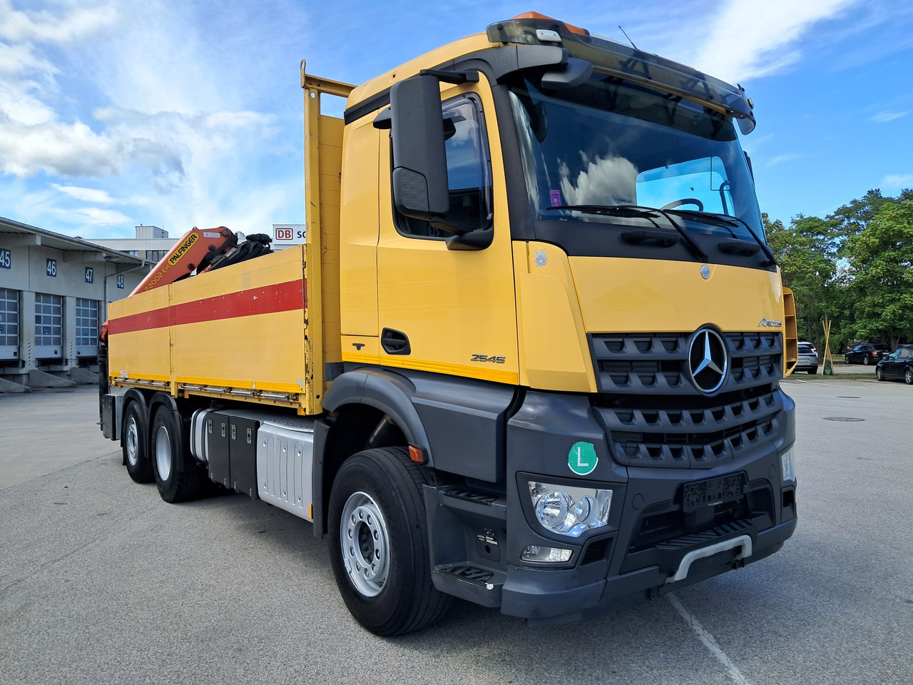 MERCEDES-BENZ Arocs 2545 | Palfinger PK 22002 | Klima | Retarder | Euro 6 - شاحنات مسطحة, شاحنة كرين: صورة 2 MERCEDES-BENZ Arocs 2545 | Palfinger PK 22002 | Klima | Retarder | Euro 6 - شاحنات مسطحة, شاحنة كرين: صورة 2