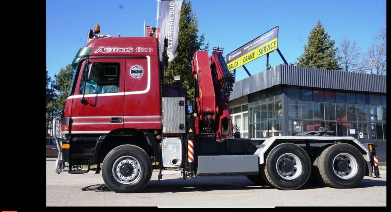 Mercedes-Benz ACTROS 3348 Kran HMF3720K4 Fly-Jip Fun k Klima - شاحنة كرين: صورة 3 Mercedes-Benz ACTROS 3348 Kran HMF3720K4 Fly-Jip Fun k Klima - شاحنة كرين: صورة 3