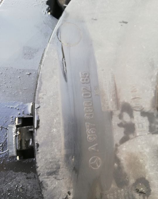 ATRAPA GRILL MASKA MERCEDES ATEGO EURO6 - غطاء محرك المركبة - شاحنة: صورة 3 ATRAPA GRILL MASKA MERCEDES ATEGO EURO6 - غطاء محرك المركبة - شاحنة: صورة 3