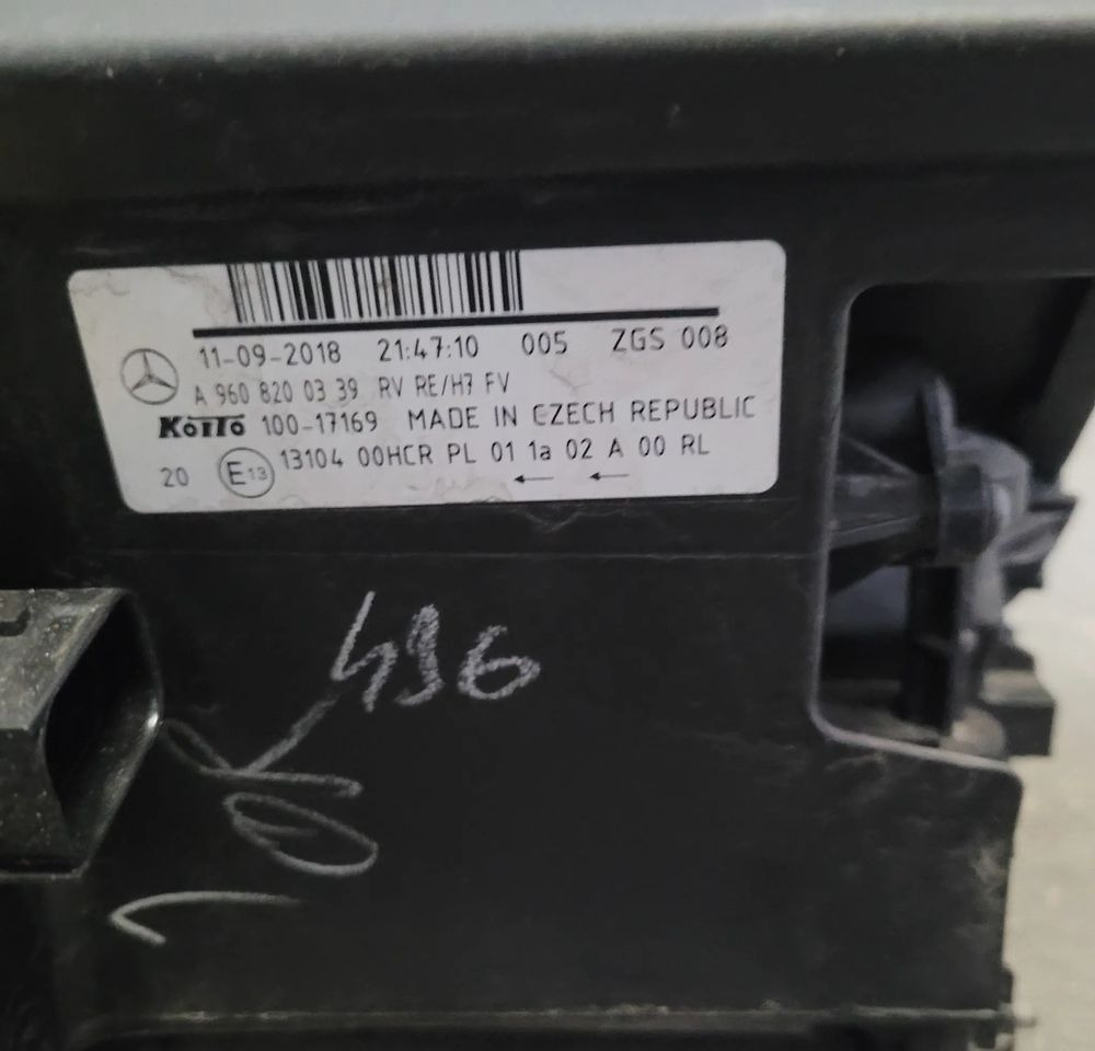 LAMPA MERCDESES ACTROS MP4 A9608200339 RH/LH CHWALIM116 - أضواء/ إضاءة - شاحنة: صورة 4 LAMPA MERCDESES ACTROS MP4 A9608200339 RH/LH CHWALIM116 - أضواء/ إضاءة - شاحنة: صورة 4