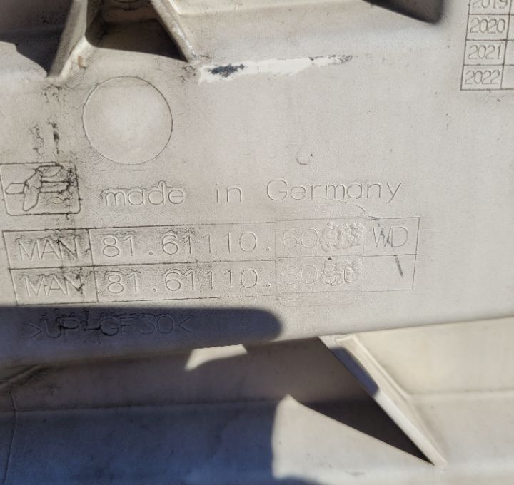 MASKA ATRAPA MAN TGS EURO6 LIFT ORYGINAŁ - هيكل السيارة الخارجية: صورة 5 MASKA ATRAPA MAN TGS EURO6 LIFT ORYGINAŁ - هيكل السيارة الخارجية: صورة 5