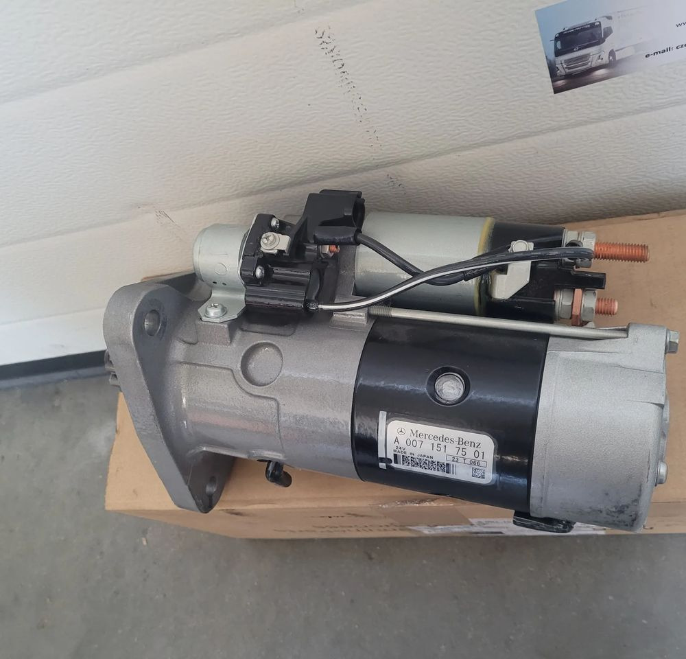 ROZRUSZNIK MERCEDES ACTROS MP5 A0071517501 NOWY ORYGINAŁ CHWALIM116 - ستارتر كهرباء - شاحنة: صورة 2 ROZRUSZNIK MERCEDES ACTROS MP5 A0071517501 NOWY ORYGINAŁ CHWALIM116 - ستارتر كهرباء - شاحنة: صورة 2