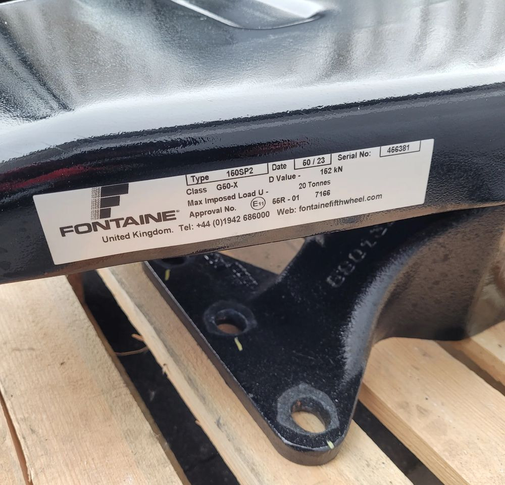 SIODŁO NOWE FONTAINE TYPE 150SP2 230MM.DAF 1740185 CHWALIM116 - وصلة العجلة الخامسة - شاحنة: صورة 5 SIODŁO NOWE FONTAINE TYPE 150SP2 230MM.DAF 1740185 CHWALIM116 - وصلة العجلة الخامسة - شاحنة: صورة 5