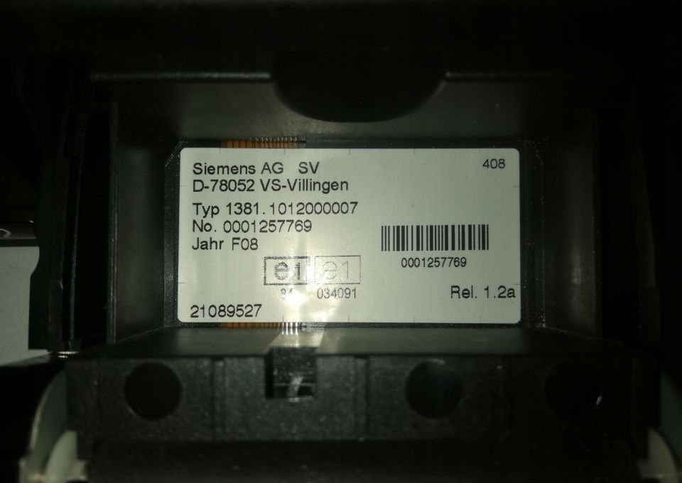 TACHOGRAF VOLVO FH 21089527 1.2a - تاكوغراف - شاحنة: صورة 3 TACHOGRAF VOLVO FH 21089527 1.2a - تاكوغراف - شاحنة: صورة 3