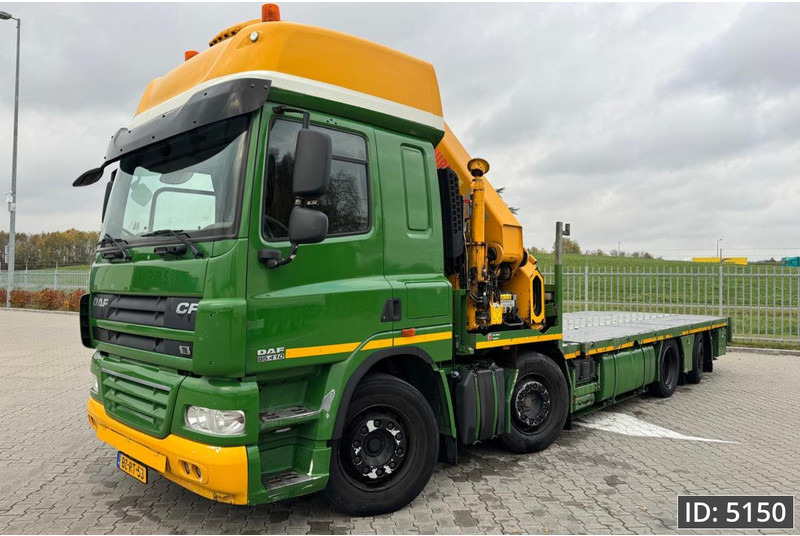 DAF CF 85.410 SC, Euro 5, 8x2 / Hiab 422 EP5 + Radio / 5x extendable - شاحنة كرين: صورة 2 DAF CF 85.410 SC, Euro 5, 8x2 / Hiab 422 EP5 + Radio / 5x extendable - شاحنة كرين: صورة 2