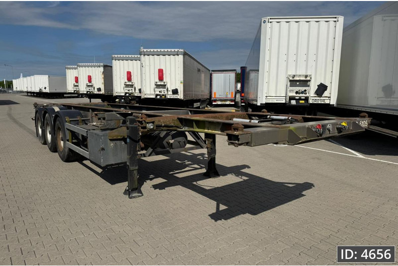 DESOT 3AT / 20-30 ft / BPW - نصف مقطورة لنقل الحاويات: صورة 4 DESOT 3AT / 20-30 ft / BPW - نصف مقطورة لنقل الحاويات: صورة 4