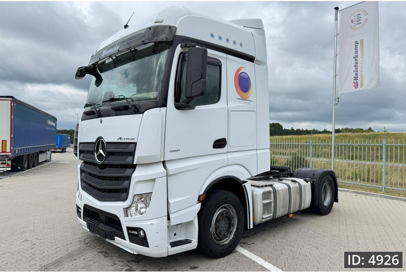 وحدة جر Mercedes-Benz Actros 1851 BigSpace, Euro 6, / Retarder / Standklima / 2 Tanks / BigSpace, Intarder: صورة 1