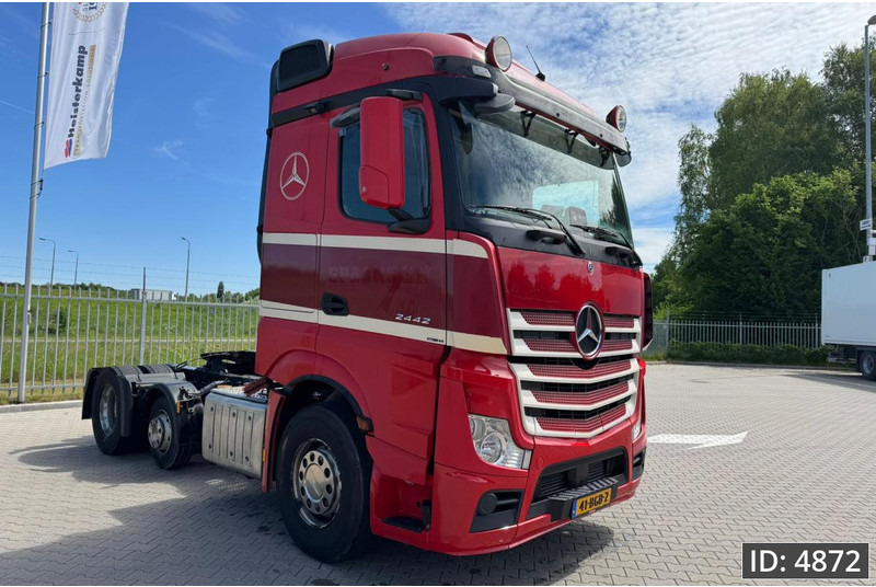 Mercedes-Benz Actros 2442 GigaSpace, Euro 6, / 6x2 / Standklima / TUV 8-6-2026 - وحدة جر: صورة 4 Mercedes-Benz Actros 2442 GigaSpace, Euro 6, / 6x2 / Standklima / TUV 8-6-2026 - وحدة جر: صورة 4