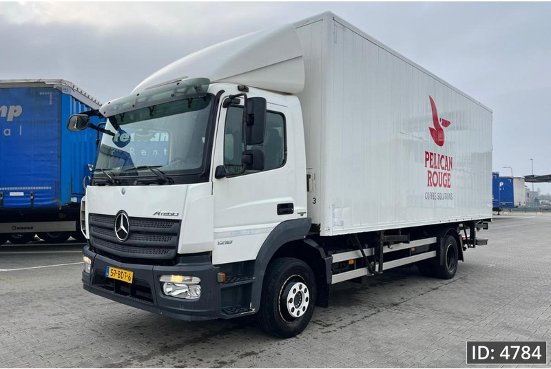 Mercedes-Benz Atego 1218 Day Cab, Euro 5, BDF / Automatic / standklima / DHOLLANDIA 2000KG - شاحنات الحاويات / جسم علوي قابل للتغيير شاحنة: صورة 4 Mercedes-Benz Atego 1218 Day Cab, Euro 5, BDF / Automatic / standklima / DHOLLANDIA 2000KG - شاحنات الحاويات / جسم علوي قابل للتغيير شاحنة: صورة 4