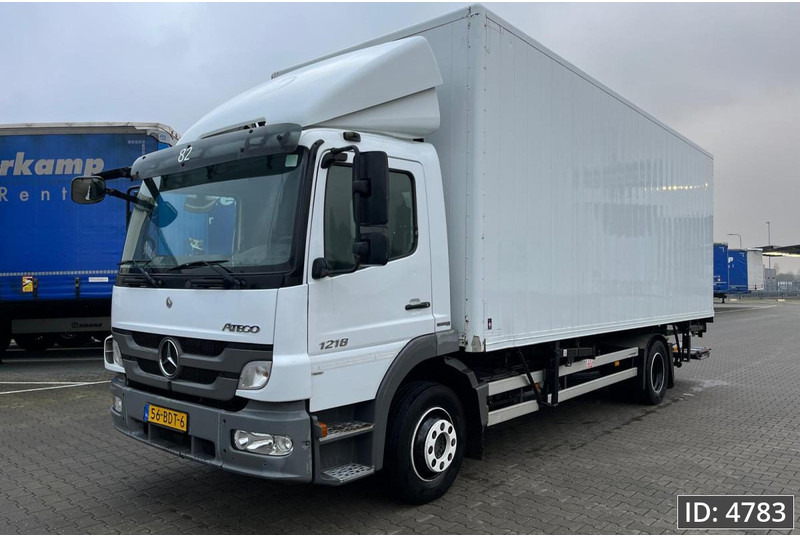 Mercedes-Benz Atego 1218 Day Cab, Euro 5, BDF / EPS automatic / standklima / DHOLLANDIA 2000KG - شاحنات الحاويات / جسم علوي قابل للتغيير شاحنة: صورة 1 Mercedes-Benz Atego 1218 Day Cab, Euro 5, BDF / EPS automatic / standklima / DHOLLANDIA 2000KG - شاحنات الحاويات / جسم علوي قابل للتغيير شاحنة: صورة 1