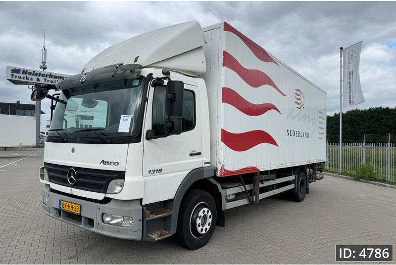 Mercedes-Benz Atego 1318 Day Cab, Euro 5, BDF / EPS automatic / DHOLLANDIA 2000KG - شاحنات الحاويات / جسم علوي قابل للتغيير شاحنة: صورة 1 Mercedes-Benz Atego 1318 Day Cab, Euro 5, BDF / EPS automatic / DHOLLANDIA 2000KG - شاحنات الحاويات / جسم علوي قابل للتغيير شاحنة: صورة 1