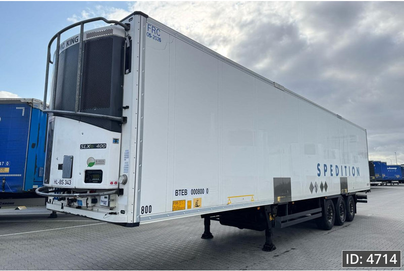 Schmitz Cargobull Thermo king SLXe400 / Double stock / Huckepack / 4 pcs - نصف مقطورة مُبرِّدة: صورة 1 Schmitz Cargobull Thermo king SLXe400 / Double stock / Huckepack / 4 pcs - نصف مقطورة مُبرِّدة: صورة 1