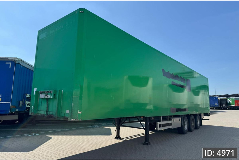 Van Eck PT-3 / BPW Drum / Roll up door - نصف مقطورة صندوق مغلق: صورة 1 Van Eck PT-3 / BPW Drum / Roll up door - نصف مقطورة صندوق مغلق: صورة 1