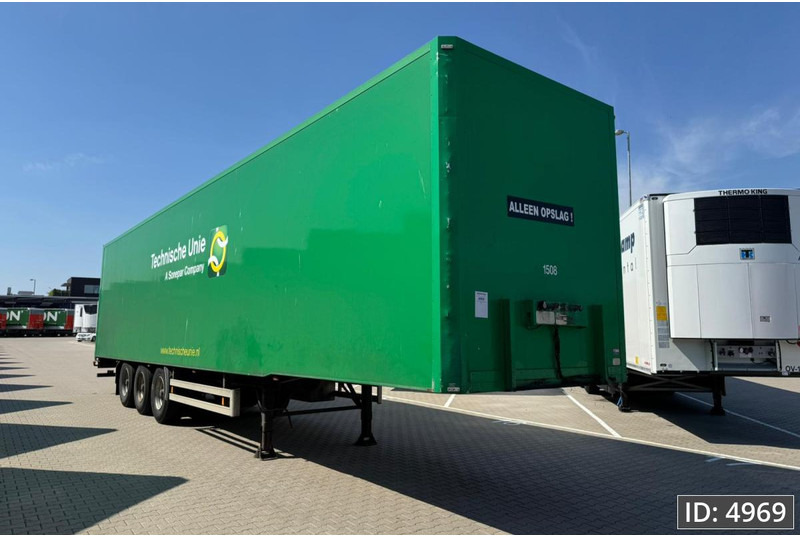 Van Eck PT-3 / BPW Drum / Roll up door - نصف مقطورة صندوق مغلق: صورة 4 Van Eck PT-3 / BPW Drum / Roll up door - نصف مقطورة صندوق مغلق: صورة 4