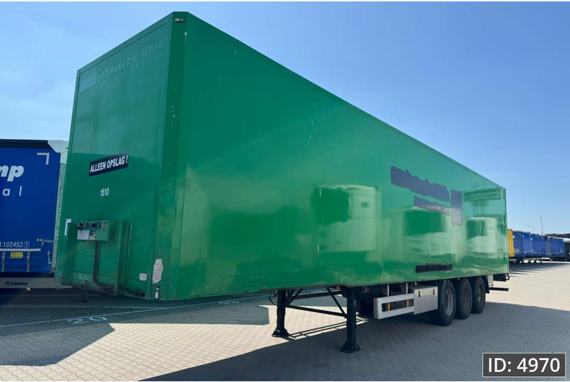 Van Eck PT-3 / BPW Drum / Roll up door - نصف مقطورة صندوق مغلق: صورة 1 Van Eck PT-3 / BPW Drum / Roll up door - نصف مقطورة صندوق مغلق: صورة 1