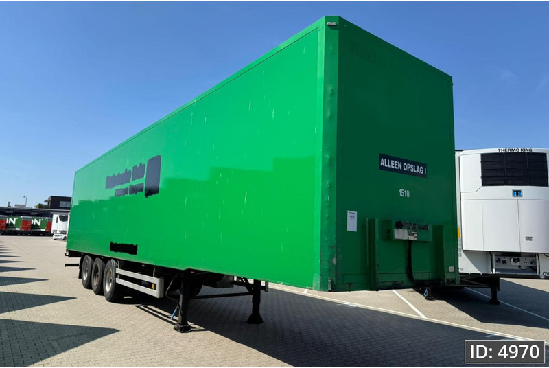 Van Eck PT-3 / BPW Drum / Roll up door - نصف مقطورة صندوق مغلق: صورة 4 Van Eck PT-3 / BPW Drum / Roll up door - نصف مقطورة صندوق مغلق: صورة 4