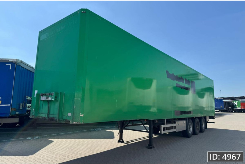 Van Eck PT-3 / BPW Drum / Roll up door - نصف مقطورة صندوق مغلق: صورة 1 Van Eck PT-3 / BPW Drum / Roll up door - نصف مقطورة صندوق مغلق: صورة 1
