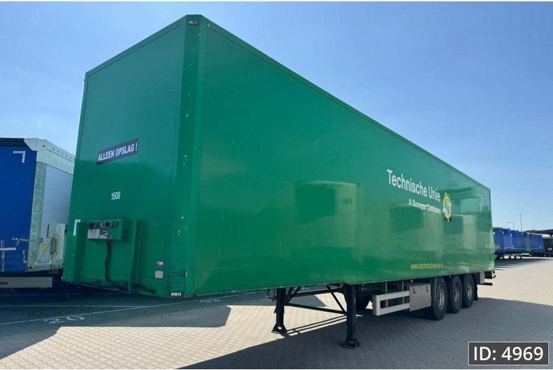 Van Eck PT-3 / BPW Drum / Roll up door - نصف مقطورة صندوق مغلق: صورة 1 Van Eck PT-3 / BPW Drum / Roll up door - نصف مقطورة صندوق مغلق: صورة 1