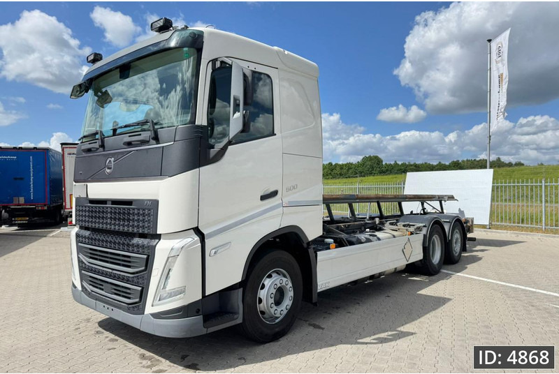 Volvo FH 500 Globetrotter, Euro 6, / 6x2 / Hydraulic body / frame 7.4 m / Tail lift - شاحنات الحاويات / جسم علوي قابل للتغيير شاحنة: صورة 1 Volvo FH 500 Globetrotter, Euro 6, / 6x2 / Hydraulic body / frame 7.4 m / Tail lift - شاحنات الحاويات / جسم علوي قابل للتغيير شاحنة: صورة 1