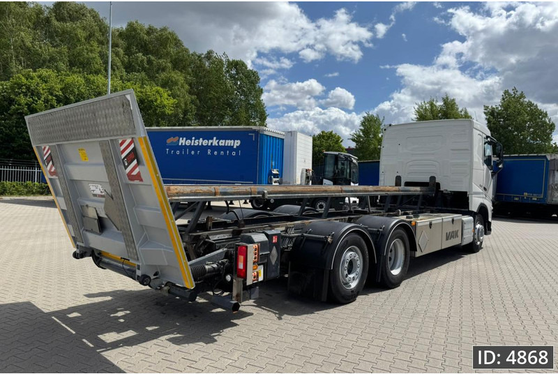 Volvo FH 500 Globetrotter, Euro 6, / 6x2 / Hydraulic body / frame 7.4 m / Tail lift - شاحنات الحاويات / جسم علوي قابل للتغيير شاحنة: صورة 3 Volvo FH 500 Globetrotter, Euro 6, / 6x2 / Hydraulic body / frame 7.4 m / Tail lift - شاحنات الحاويات / جسم علوي قابل للتغيير شاحنة: صورة 3