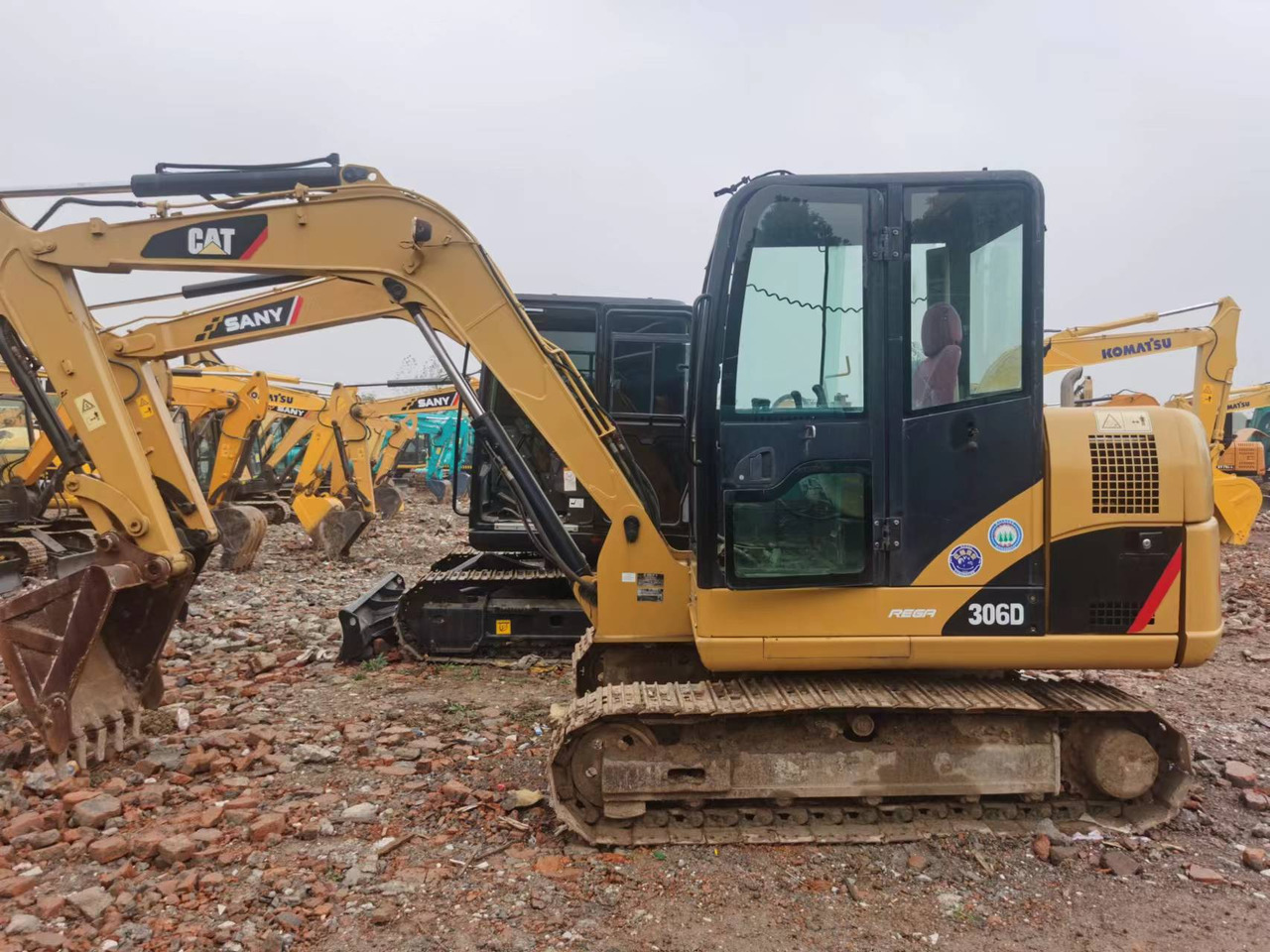 CATERPILLAR 306D - حفار زحاف: صورة 1 CATERPILLAR 306D - حفار زحاف: صورة 1