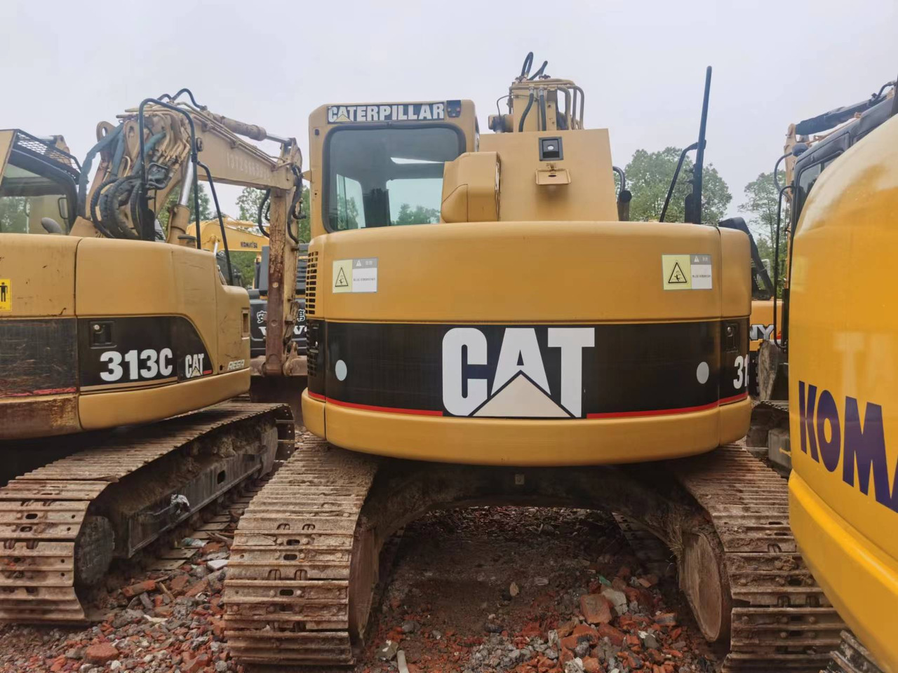 CATERPILLAR 313C - حفار زحاف: صورة 3 CATERPILLAR 313C - حفار زحاف: صورة 3