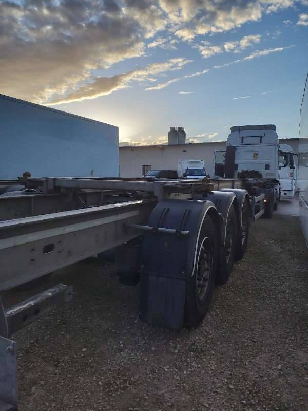 Semi-remorque 3 Essieux 38 TONNES CHARIOT COULISSANT - نصف مقطورة لنقل الحاويات: صورة 3 Semi-remorque 3 Essieux 38 TONNES CHARIOT COULISSANT - نصف مقطورة لنقل الحاويات: صورة 3