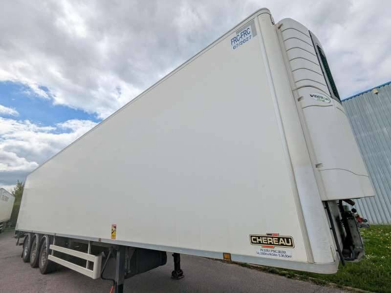 Semi-remorque 3 Essieux 38 TONNES HAYON CAISSE CHEREAU GROUPE CARRIER VECTOR 1950 MT - نصف مقطورة مُبرِّدة: صورة 3 Semi-remorque 3 Essieux 38 TONNES HAYON CAISSE CHEREAU GROUPE CARRIER VECTOR 1950 MT - نصف مقطورة مُبرِّدة: صورة 3