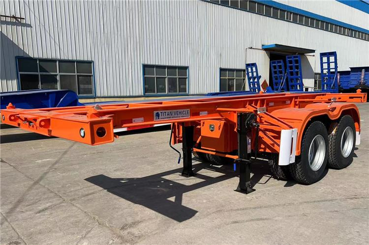 TITAN 2 Axle 20ft Container Chassis Trailer for Sale In Jamaica - نصف مقطورة شاسيه: صورة 1 TITAN 2 Axle 20ft Container Chassis Trailer for Sale In Jamaica - نصف مقطورة شاسيه: صورة 1