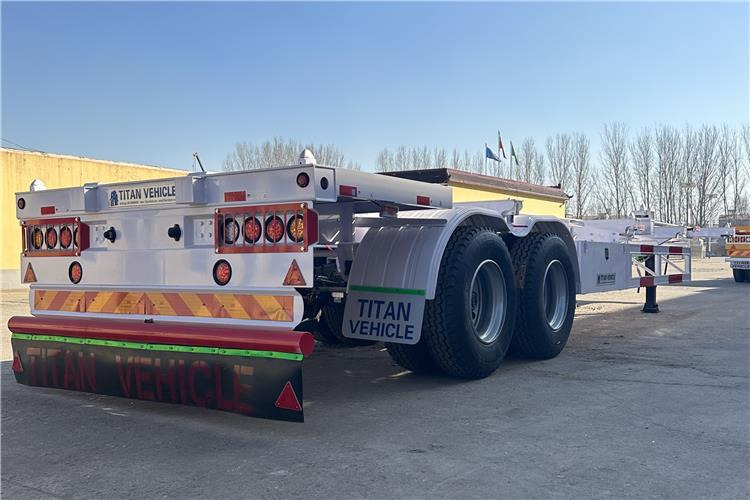 TITAN 2 Axle 40ft Container Transport Trailer for Sale In Nigeria - نصف مقطورة شاسيه: صورة 5 TITAN 2 Axle 40ft Container Transport Trailer for Sale In Nigeria - نصف مقطورة شاسيه: صورة 5