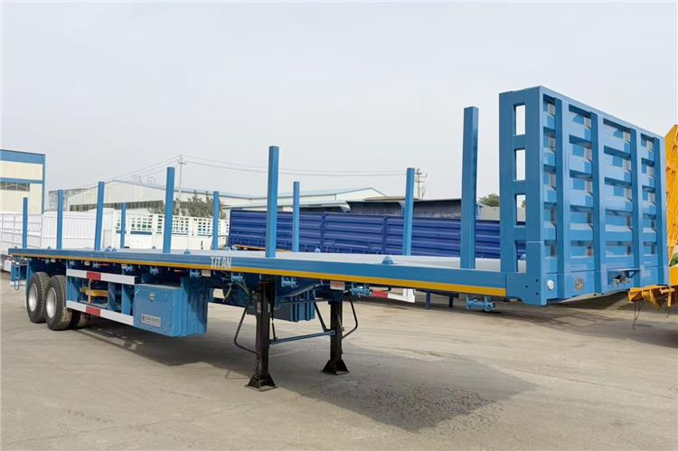 TITAN 2 Axle Wood Log Trailer Flatbed Trailer for Sale In Zimbabwe - نصف مقطورة مسطحة: صورة 2 TITAN 2 Axle Wood Log Trailer Flatbed Trailer for Sale In Zimbabwe - نصف مقطورة مسطحة: صورة 2