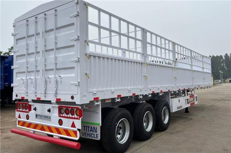TITAN 2025 New Fence Semi Trailer for Sale In Tanzania - نصف مقطورة لنقل الحيوانات: صورة 3 TITAN 2025 New Fence Semi Trailer for Sale In Tanzania - نصف مقطورة لنقل الحيوانات: صورة 3