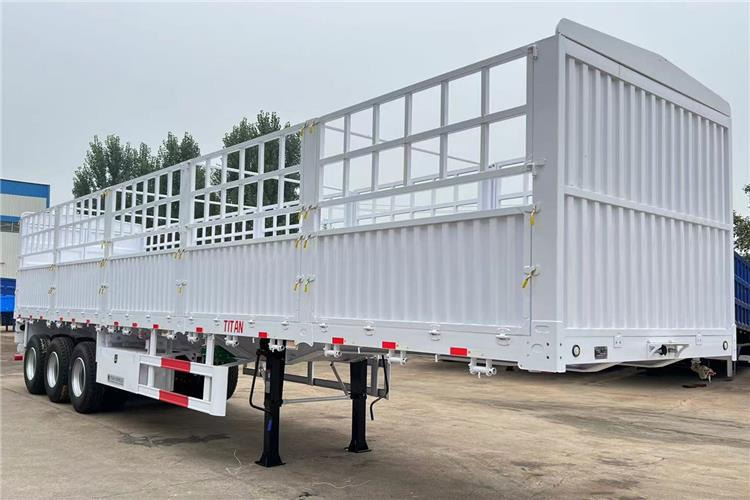 TITAN 2025 New Fence Semi Trailer for Sale In Tanzania - نصف مقطورة لنقل الحيوانات: صورة 2 TITAN 2025 New Fence Semi Trailer for Sale In Tanzania - نصف مقطورة لنقل الحيوانات: صورة 2
