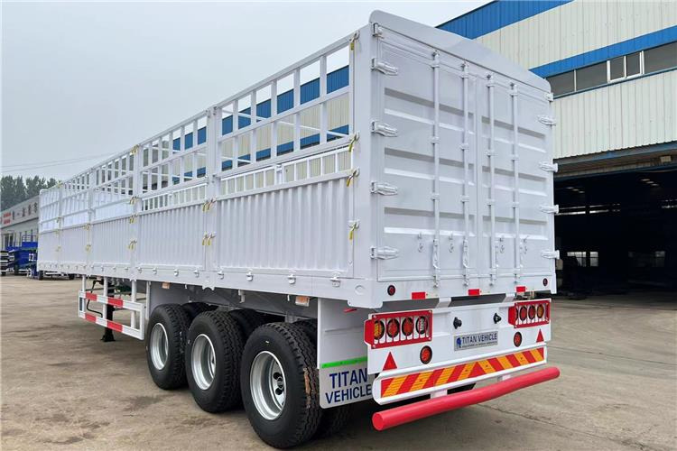 TITAN 2025 New Fence Semi Trailer for Sale In Tanzania - نصف مقطورة لنقل الحيوانات: صورة 4 TITAN 2025 New Fence Semi Trailer for Sale In Tanzania - نصف مقطورة لنقل الحيوانات: صورة 4