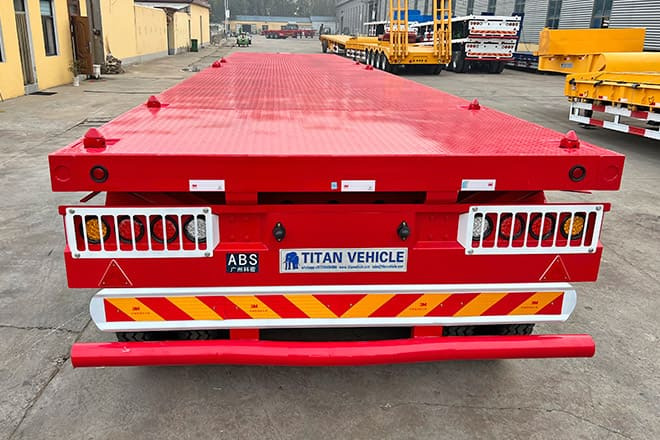 TITAN 3 Axle Flatbed Trailer for Sale in Senegal - نصف مقطورة مسطحة: صورة 5 TITAN 3 Axle Flatbed Trailer for Sale in Senegal - نصف مقطورة مسطحة: صورة 5