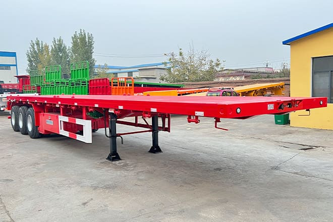TITAN 3 Axle Flatbed Trailer for Sale in Senegal - نصف مقطورة مسطحة: صورة 3 TITAN 3 Axle Flatbed Trailer for Sale in Senegal - نصف مقطورة مسطحة: صورة 3