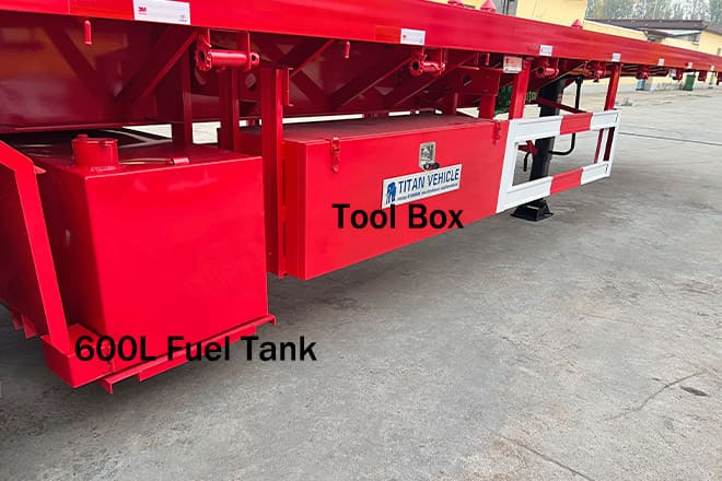 TITAN 3 Axle Flatbed Trailer for Sale in Senegal - نصف مقطورة مسطحة: صورة 2 TITAN 3 Axle Flatbed Trailer for Sale in Senegal - نصف مقطورة مسطحة: صورة 2