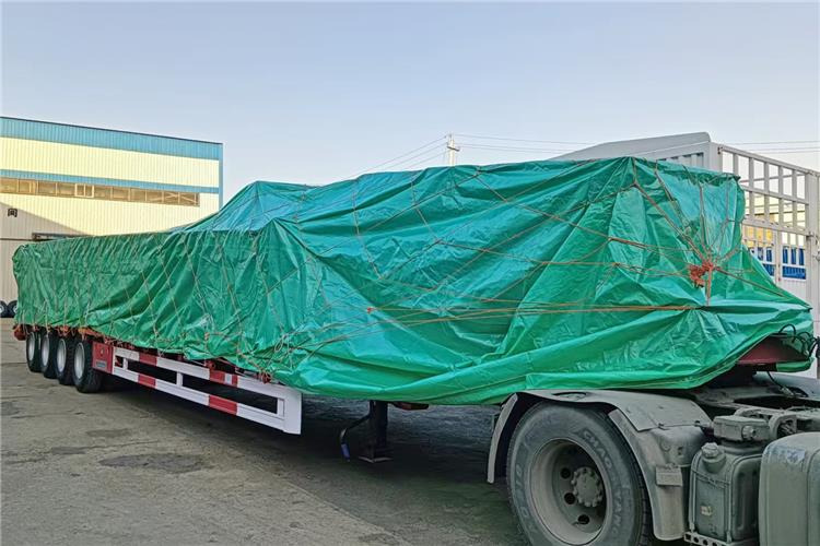 TITAN 4 Axle 100 Ton Low Bed Truck Trailer for Sale In Zambia - عربة منخفضة مسطحة نصف مقطورة: صورة 2 TITAN 4 Axle 100 Ton Low Bed Truck Trailer for Sale In Zambia - عربة منخفضة مسطحة نصف مقطورة: صورة 2
