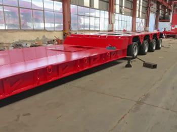 TITAN 4 Axle 100 Ton Lowboy Trailer for Sale in Zambia - نصف مقطورة: صورة 5 TITAN 4 Axle 100 Ton Lowboy Trailer for Sale in Zambia - نصف مقطورة: صورة 5