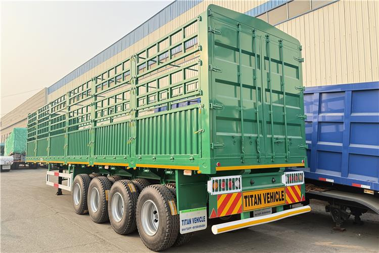 TITAN 4 Axle 80 Ton Livestock Semi Trailer for Sale In Sudan - نصف مقطورة لنقل الحيوانات: صورة 2 TITAN 4 Axle 80 Ton Livestock Semi Trailer for Sale In Sudan - نصف مقطورة لنقل الحيوانات: صورة 2