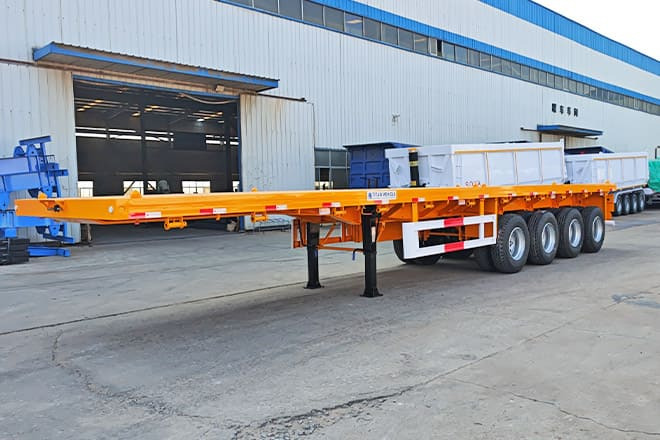 TITAN 4 Axle Heavy Duty Flatbed Trailer for Sale in Mali - نصف مقطورة مسطحة: صورة 2 TITAN 4 Axle Heavy Duty Flatbed Trailer for Sale in Mali - نصف مقطورة مسطحة: صورة 2