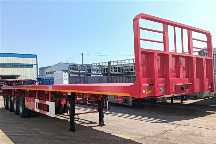 TITAN 4 Axle Shipping Container Flatbed Trailer For Sale In Lagos - نصف مقطورة لنقل الحاويات: صورة 2 TITAN 4 Axle Shipping Container Flatbed Trailer For Sale In Lagos - نصف مقطورة لنقل الحاويات: صورة 2